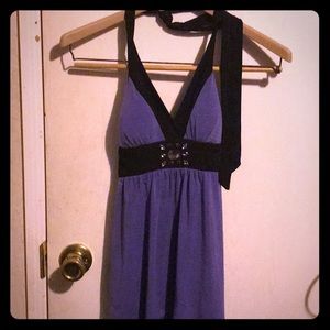 Purple IZ Byer halter top